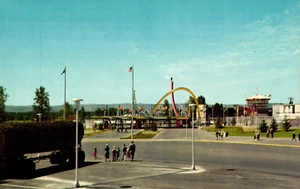 Portland,OR Oregon Centennial Exposition and Trade Fair,1959 Chrome Postcard - Picture 1 of 2
