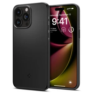 Coque téléphone Spigen [Thin Fit] pour Apple iPhone 15 Pro Max / 15 Pro / 15 / 15 Plus - Photo 1 sur 129
