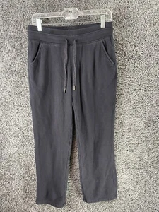 Tek Gear Ultrasoft Fleece Sweatpants Women's PM Black Cotton Drawstring Straight - Picture 1 of 14