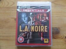 PS3. L.A. Noire Essentials PS3 Brand New Factory Sealed With PS3 Strip