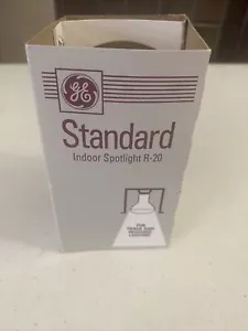 GE CG201CI1 Standard Indoor Spotlight R-20 50W 130V Reflector NEW - Picture 1 of 6