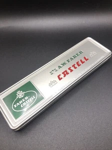 A.W. Faber Castell 9000 H Drafting Pencils-10 in Tin Germany Vintage Unused - Picture 1 of 11
