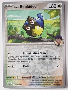 REVERSE HOLO Hop's Rookidee 133/159 casi nuevo/M - Tarjeta Pokémon Journey Together - Imagen 1 de 2