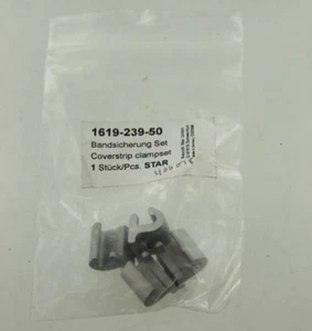 JUEGO DE ABRAZADERAS DE TIRA DE CUBIERTA REXROTH STAR 1619-239-50 NUEVO - Imagen 1 de 2