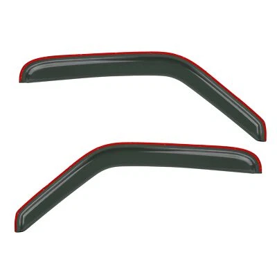 Window Deflector In-Channel Side Fit 99-11 Ford Ranger Fixed Vent Visor 2pc - Image 1 of 4