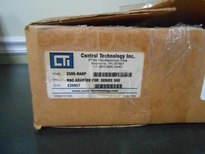 CONTROL TECHNOLOGY INC. CTI 2500-RADP RBC ADAPTER FOR SERIES 500  - Picture 1 of 7