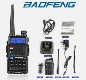 RADIO Portatile BAOFENG Waterproof LUNGA DISTANZA Radio Ricetrasmittente - Foto 1 di 10