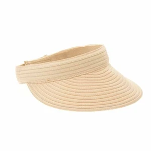 Sewn Ribbon Sun Visor - Boardwalk Style - Imagen 1 de 6