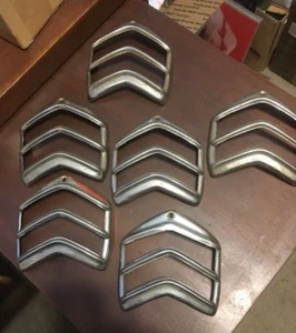!940 original Glass tail light lens and Bezels good condition - Picture 1 of 5
