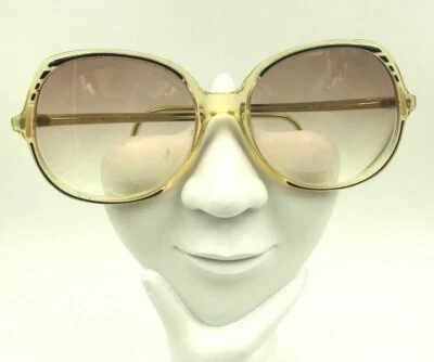 Gafas de sol vintage Omega Gemini Colonia negras transparentes mariposa SOLO MARCOS Foto 1 de 4