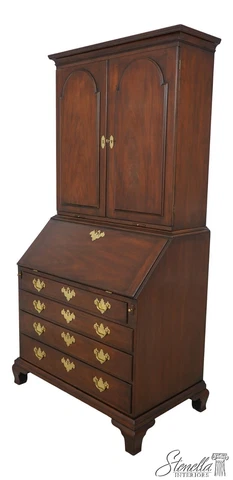 60600EC: KITTINGER Historic Newport HN-14 Mahogany Secretary Desk Cover