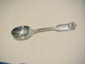 STERLING SILVER TEASPOON BY FRANK SMITH IN FIDDLE SHELL PATTERN 5 5/8 INCH !! - Picture 1 of 3