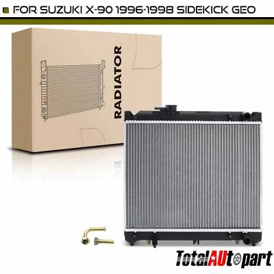 Radiador com Trans. Refrigerador de óleo para Geo Tracker Suzuki Sidekick 94-97 X-90 96-98 - Imagem 1 de 4