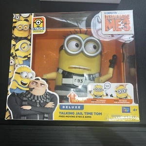 Minion's Despicable Me 3 Deluxe TALKING JAIL TIME TOM 25 Sounds Moving Eye Arms - Bild 1 von 3