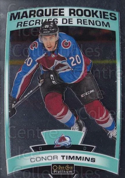 2019-20 O-Pee-Chee Platinum #169 Conor Timmins - Image 1 of 1