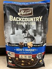 Merrick Backcountry Freeze-Dried Raw Hero's Banquet Recipe Dry Dog Food 20 Pound