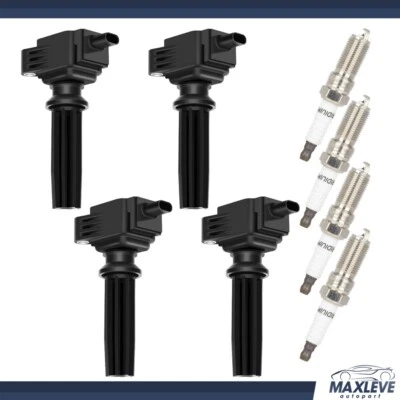 For Ford Mustang 2015-2019 Explorer 2016-2019 2.3L Ignition Coils & Spark Plugs Foto 1 de 4