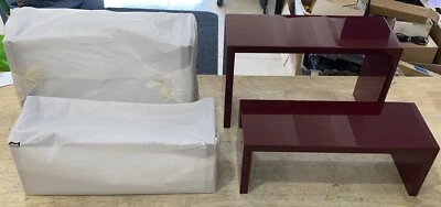 Kit de exhibición de herramientas para zapatos GUCCI zapato lacado rojo en forma de C (2 piezas grandes, 2 piezas pequeñas) Foto 1 de 4