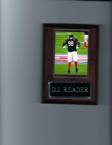 D.J. READER PLAQUE CINCINNATI BENGALS FOOTBALL NFL Cover