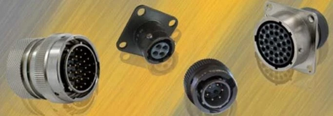 85106AC128S50 Souriau Circular MIL Spec Connector 8pin cable mount - Image 1 of 1