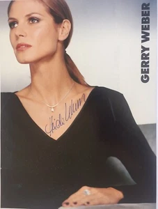 16) Heidi Klum signiert GNTM Model Orig. Signatur Autogramm Unterschrift signed - Picture 1 of 2