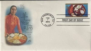 Artcraft 4957 Chinese New Year Ram San Francisco CA - Bild 1 von 1
