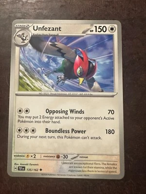 Unfezant 135/162 Sv05: Temporal Forces Regular - Image 1 of 4