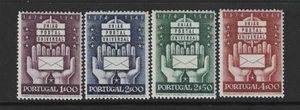 PORTUGAL - 1949 - 75th ANNIVERSARY OF UPU SET OF 4 - MM - SG 1031/1034 - CAT £36 - Picture 1 of 2
