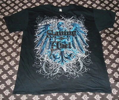 Camiseta negra manga corta Saving Abel Tour ROCK Concert talla L Foto 1 de 4