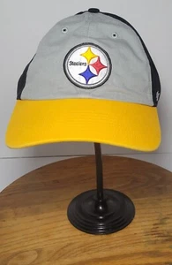 Gorra '47Marca NFL Hombres Pittsburg Steelers Gris Negro y Amarillo Talla Única - Imagen 1 de 9