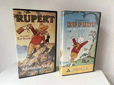 Rupert And The Frog Song Paul McCartney VHS And Adventure Video Cassette - Image 1 of 4
