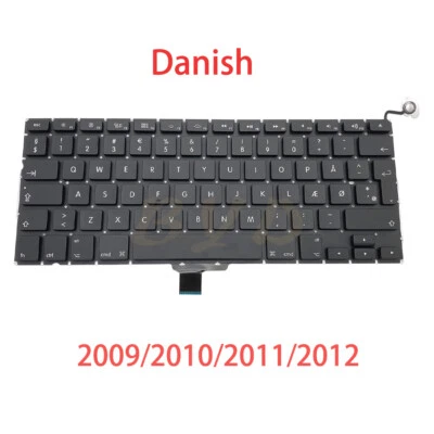 For Macbook Pro 13" A1278 New Denmark Danish Replacement keyboard 2009-2012 Year - Image 1 of 4