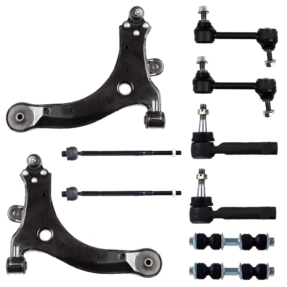 Parte de suspensión y dirección delantera y trasera de 10 piezas para Oldsmobile Silhouette AWD Foto 1 de 1