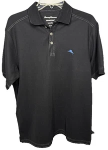 Tommy Bahama IslandZone Herren Small schwarz Poloshirt Supima Baumwolle Golf Freizeit - Bild 1 von 6