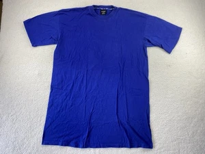 Camisa Galaxy By Harvic Para Hombre Azul 6XL Manga Corta Grande Alta Algodón Básica - Imagen 1 de 9