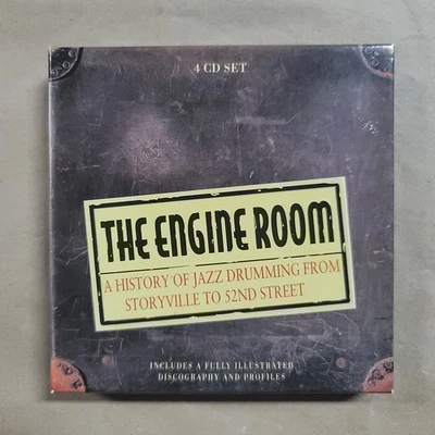 Engine Room: History Of Jazz Drumming From Storyville To 52nd St. (4CD Set 1999) - Imagem 1 de 4