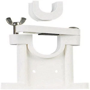 408-R White Plastic Marine Upper Bracket - Zdjęcie 1 z 1