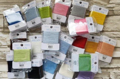 Tilli Tomas Milan Cards You CHOOSE Your Colors 10 yards 50% Silk 50% Wool - Image 1 of 4