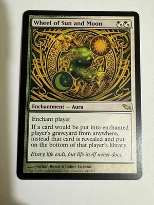 Magic the Gathering WHEEL OF SUN AND MOON 243/301 (Shadowmoor 2008) - Image 1 of 2