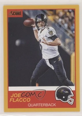 2019 Score Gold Joe Flacco #82 - Image 1 of 2