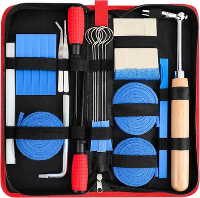 CONCHACIELO Kit de afinación de piano profesional: Juego de herramientas de afinación de piano universal  Foto 1 de 4