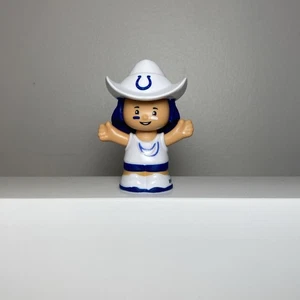 Fisher Price Little People Collector NFL Indianapolis Colts Fan/Mascot - Picture 1 of 4