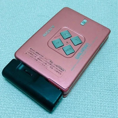 SONY Cassette Walkman WM-EX633 Pink No Accessories Included from japan Rare - Image 1 of 4