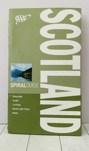 AAA Spiral Guide Scotland Maps Color Illustrations Travel UK Color Pbk 2011 - Picture 1 of 3