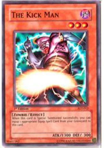 The Kick Man - AST-012 - Common - Unlimited Edition Lightly Played Ancient Sanct - Image 1 of 1