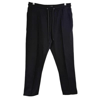 I LOVE UGLY ZESPY Men Black Pants Drawstring MEDIUM STRETCH ILU SKATE - Image 1 of 4
