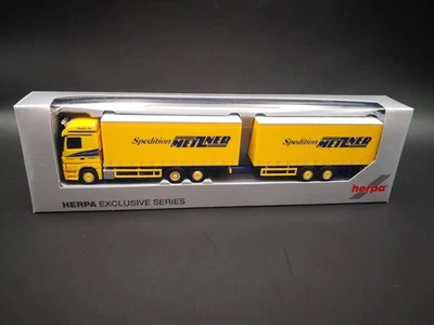 Herpa MB Actros MP3 Spedition Metzner Hängerzug *Vi1000-2-5000 - Bild 1 von 4