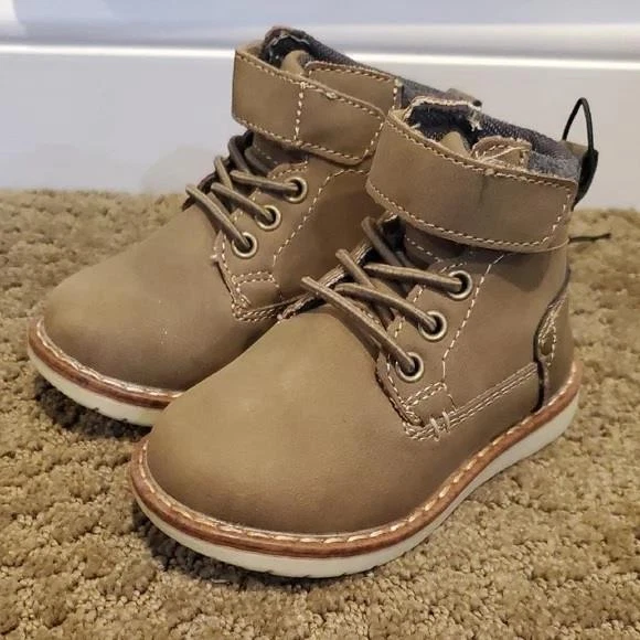 Baby Toddler Boys Falls Creek JAMES Taupe Fashion Boots Size 5 6 7 8 9 10 NWT - Image 1 of 1