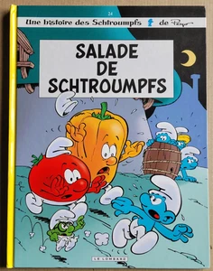 Les Schtroumpfs ; T 24 Salade de chtroumpfs PEYO éd Le Lombard rééd - Imagen 1 de 3