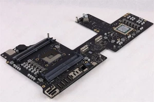 Logic Board || 5K iMac Pro 27" A1862 2019 || AMD Radeon Pro Vega 64X || NO CPU - Picture 1 of 8